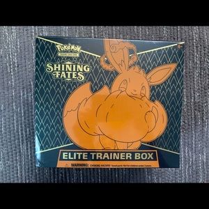 Pokemon Shining Fates Elite Trainer Box Brand New Factory Sealed